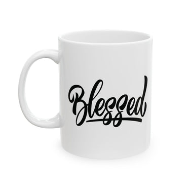 Faith Culture - Blessed - Christian Inspirational Mug, 11oz and 15oz 11oz