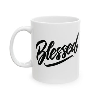 Faith Culture - Blessed - Thanksgiving Christian Mug, 11oz and 15oz 11oz