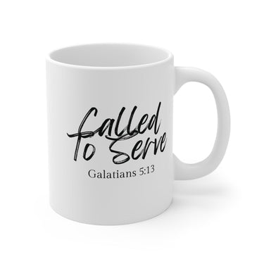 Faith Culture - Called to Serve - Galatians 5:13 Christian Coffee Mug 11oz