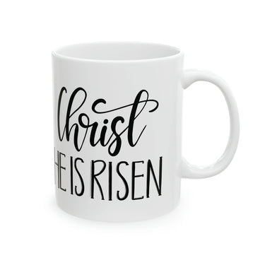 Faith Culture - Christ is Risen - Christian Coffee or Tea Ceramic Mug