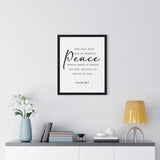 Faith Culture - Christian Home Decor - Peaceful Mind Wall Art - Faith Culture
