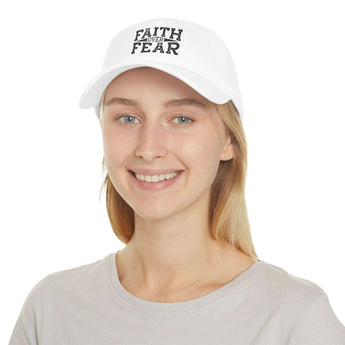 Faith Culture - Christian Low Profile Baseball Cap White One size