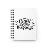 Faith Culture - Count Your Blessings - Christian Thanksgiving Spiral Journal One Size