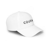 Faith Culture - Courage - Christian Low Profile Baseball Cap