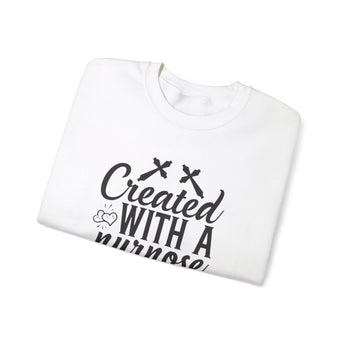 Faith Culture - Created with a Purpose - Ephesian 2:10 - Unisex Heavy Blend™ Crewneck Sweatshirt