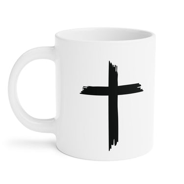 Faith Culture - Cross - Christian Ceramic Coffee Mug (11oz5oz0oz)
