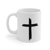 Faith Culture - Cross - Christian Ceramic Coffee Mug (11oz5oz0oz)