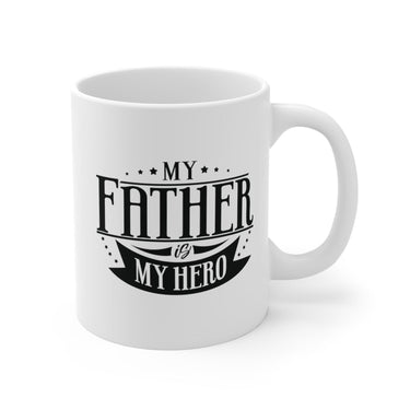 Faith Culture - Dad is My Hero - Christian Ceramic Mug (11oz5oz0oz)