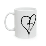 Faith Culture - Eternal Love - Christian Coffee or Tea Ceramic Mug 11oz