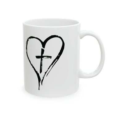 Faith Culture - Eternal Love - Christian Coffee or Tea Ceramic Mug 11oz