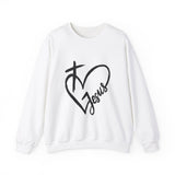 Faith Culture - Eternal Love - Christian Unisex Heavy Blend™ Crewneck Sweatshirt