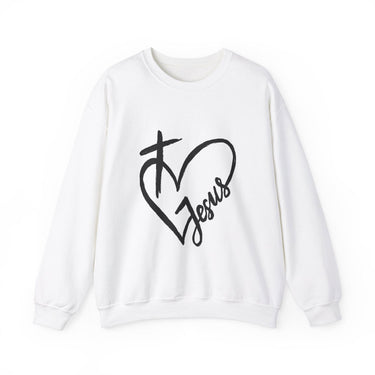 Faith Culture - Eternal Love - Christian Unisex Heavy Blend™ Crewneck Sweatshirt