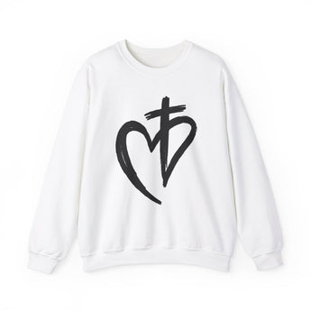 Faith Culture - Eternal Love - Christian Unisex Heavy Blend™ Crewneck Sweatshirt