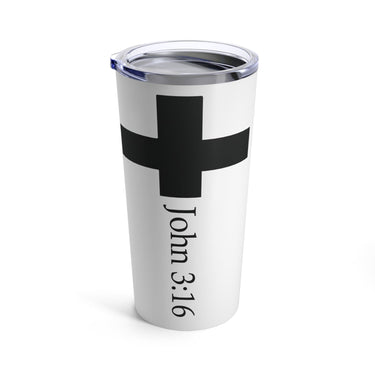 Faith Culture - Faithful Reflections: John 3:16 Christian Tumbler - 20oz