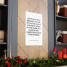 Faith Culture - Galatians 6:9-10 - Christian Wall Art - Do Good and Reap a Harvest Decor 22" x 34" Matte
