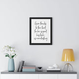 Faith Culture - Give Thanks to the Lord for He is Good, His Love is Everlasting - Christian Thanksgiving Wall Art