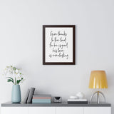 Faith Culture - Give Thanks to the Lord for He is Good, His Love is Everlasting - Christian Thanksgiving Wall Art