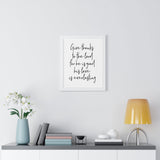 Faith Culture - Give Thanks to the Lord for He is Good, His Love is Everlasting - Christian Thanksgiving Wall Art
