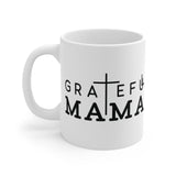 Faith Culture - Grateful Mama - Christian Ceramic Mug 11oz