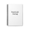 Faith Culture - Gratitude Journal - Christian Thanksgiving Spiral Journal One Size