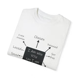 Faith Culture - IAM Affirmations - Christian Unisex Garment-Dyed T-shirt