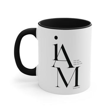 Faith Culture - I Am The Way, The Truth, And The Life - John 14:6 Christian Accent Coffee Mug, 11oz