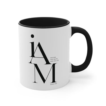 Faith Culture - I Am The Way, The Truth, And The Life - John 14:6 Christian Accent Coffee Mug, 11oz