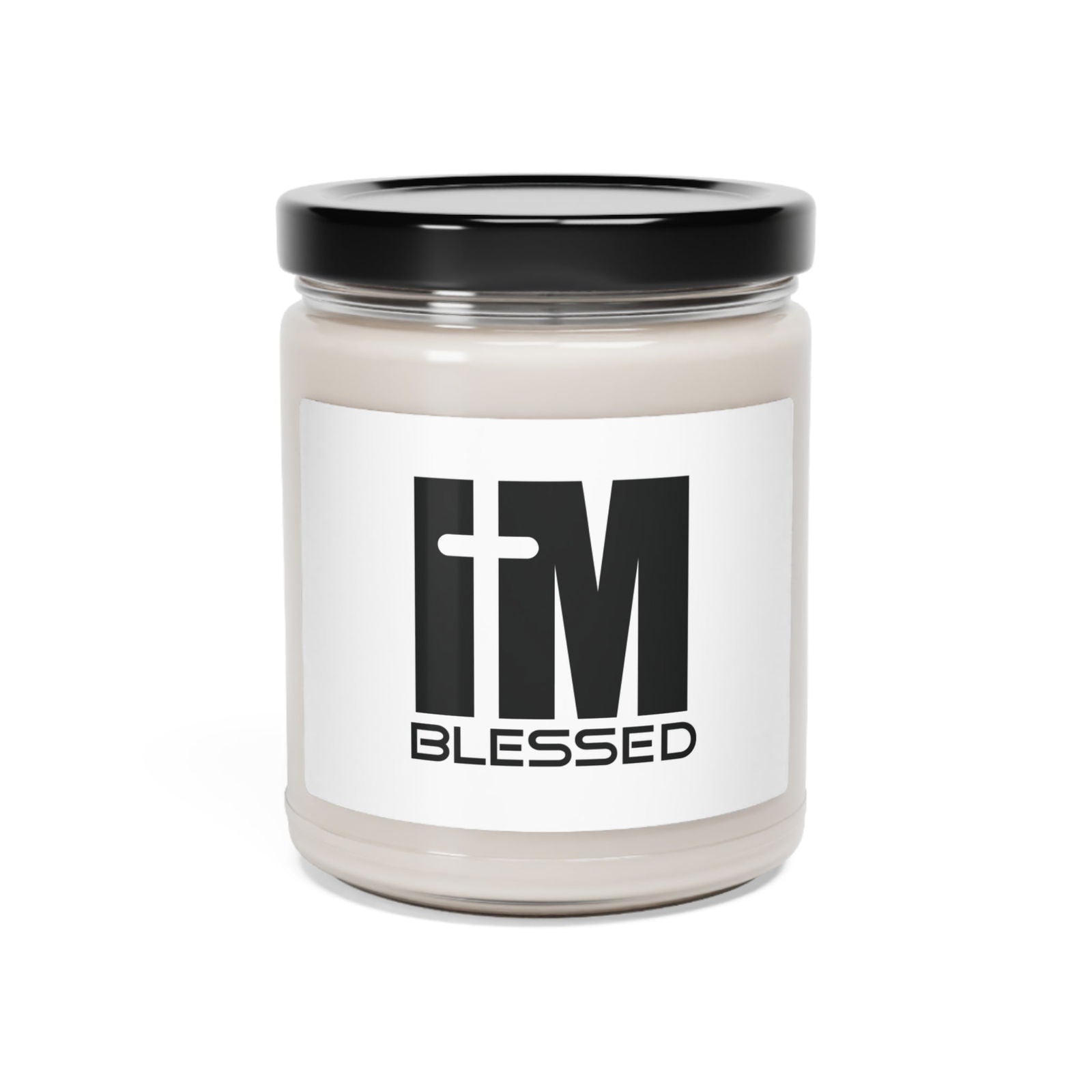 I'm Blessed Christian scented soy candle