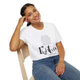 Faith Culture - Isaiah 41:10 - Christian Unisex Softstyle T-Shirt White