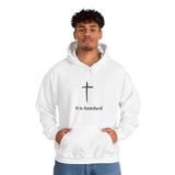 Faith Culture - It is Finished - Christian Unisex Heavy Blend™ Hooded Sweatshirt