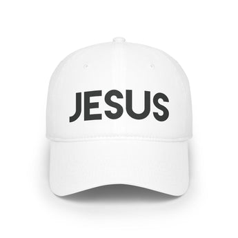 Faith Culture - Jesus - Christian Low Profile Baseball Cap White One size