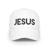 Faith Culture - Jesus - Christian Low Profile Baseball Cap White One size