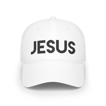 Faith Culture - Jesus - Christian Low Profile Baseball Cap White One size