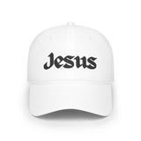 Faith Culture - Jesus Christ- Christian Low Profile Baseball Cap White One size