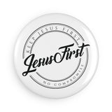 Faith Culture - Jesus Christ - Christian Button Magnet, Round (1 & 10 pcs) 1 pc 2.25" Round