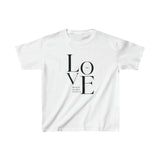 Faith Culture - Jesus's Love - Christian Kids Heavy Cotton™ Tee White