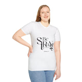 Faith Culture - Joshua 1:9 - Christian Unisex Softstyle T-Shirt White