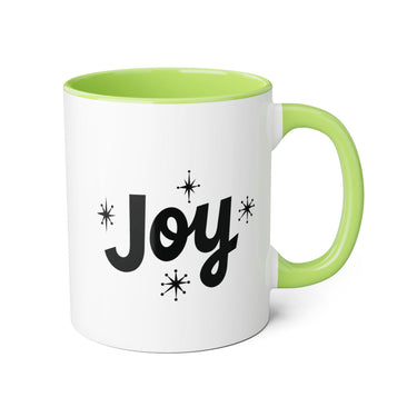 Faith Culture - Joy - Christian Accent Mug, 11oz
