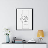 Faith Culture - Limitless Faith - Matthew 19:26 - Christian Wall Art