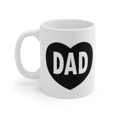 Faith Culture - Love Dad - Christian Ceramic Coffee Mug (11oz5oz0oz)