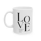 Faith Culture - Love One Another John 13:34 - Christian Ceramic Mug 11oz