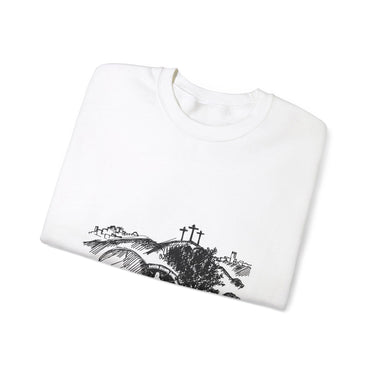Faith Culture - Open Tomb - Christian Unisex Heavy Blend™ Crewneck Sweatshirt