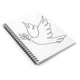 Faith Culture - Peace - Christian Spiral Notebook - Ruled Line One Size