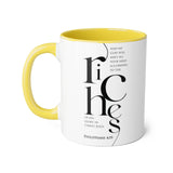 Faith Culture - Philippians 4:19 - Christian Accent Coffee Mug (11oz)