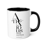 Faith Culture - Philippians 4:6 - Christian Accent Coffee Mug (11oz) Black 11oz