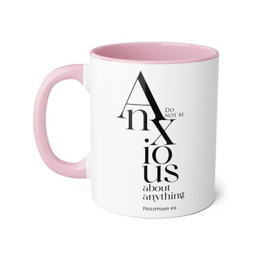 Faith Culture - Philippians 4:6 - Christian Accent Coffee Mug (11oz)
