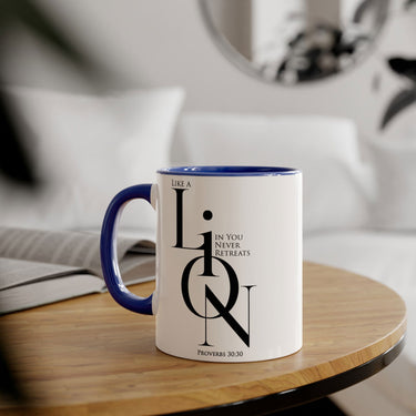 Faith Culture - Proverbs 30:30 - Christian Accent Coffee Mug (11oz)