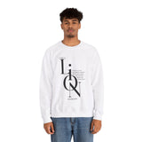 Faith Culture - Proverbs 30:30 - Christian Unisex Heavy Blend™ Crewneck Sweatshirt White