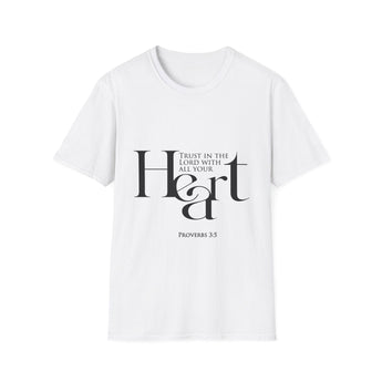 Trust in the Lord T-Shirt | Proverbs 3:5 Christian Apparel