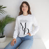 Faith Culture - Psalm 139:14 - Christian Unisex Heavy Blend™ Crewneck Sweatshirt White